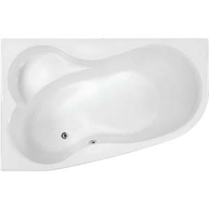 Акриловая ванна Vagnerplast Melite L 160x105 см, угловая, с каркасом, асимметричная