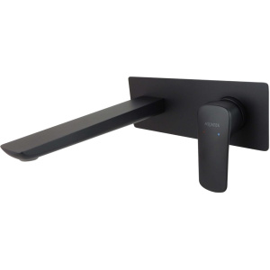 Смеситель для раковины Акватек Вега AQ1013MB матовый черный