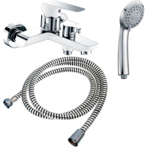 Смеситель для ванны с душем Kaiser Glory 69122 белый, хром Смеситель для ванны с душем Kaiser Glory 69122 белый, хром