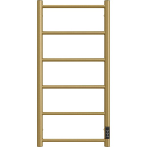 Полотенцесушитель электрический Двин J Neo 80х40, матовое золото Полотенцесушитель электрический Двин J Neo 80х40, матовое золото