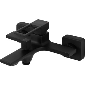 Смеситель для ванны с душем BelBagno Luce LUC-VAS-NERO