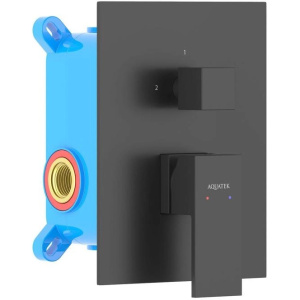 Смеситель для ванны Aquatek Либра AQ1646MB черный