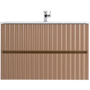 Тумба с раковиной Art&Max Elegant 90 капучино матовая Тумба с раковиной Art&Max Elegant 90 капучино матовая