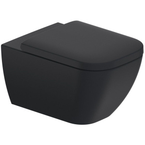 Унитаз подвесной Duravit Happy D.2 антрацит матовый