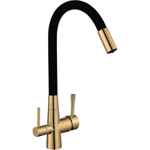 Смеситель для кухни Savol S-L1806C-01 с гибким изливом