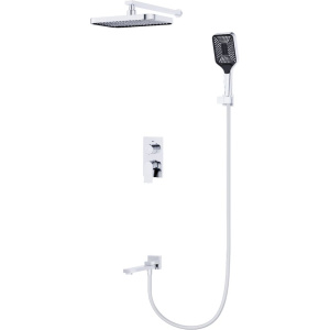 Душевой комплект BelBagno Due VDSET-CRM С ВНУТРЕННЕЙ ЧАСТЬЮ, хром