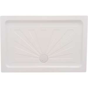 Поддон для душа Ceruttispa QR121 120х80 см, белый