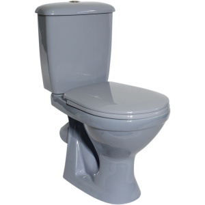 Унитаз-компакт Оскольская керамика Суперкомпакт Стандарт серый