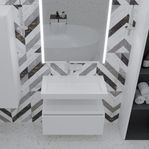 Тумба Armadi Art Flat Valessi Uno-S 100 белый глянец Тумба Armadi Art Flat Valessi Uno-S 100 белый глянец