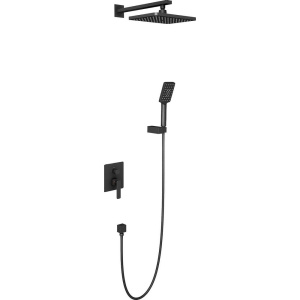 Душевой комплект Timo Torne SX-4319/03SM С ВНУТРЕННЕЙ ЧАСТЬЮ, черный