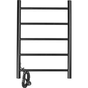 Полотенцесушитель электрический Domoterm Классик DMT 109-5 60х40, L, черный матовый Полотенцесушитель электрический Domoterm Классик DMT 109-5 60х40, L, черный матовый