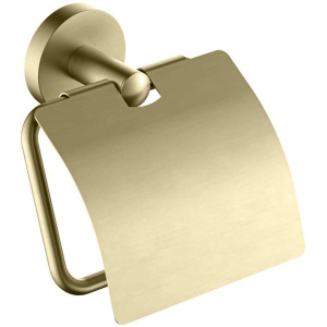 Держатель для туалетной бумаги Aquatek Оберон AQ4209BG шлифованное золото