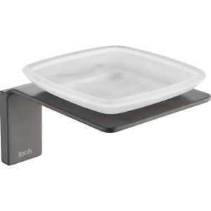 Мыльница IDDIS Slide SLIGMG0i42 матовое стекло, графитовый