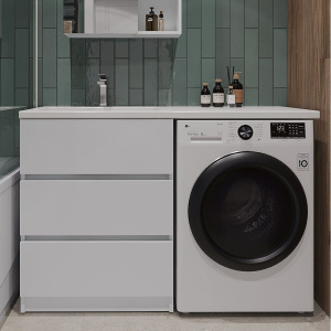 Тумба с раковиной Orange Sistema 130 L под стиральную машину