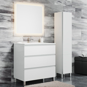 Мебель для ванной Sanvit Авеню 3 80, белая Мебель для ванной Sanvit Авеню 3 80, белая