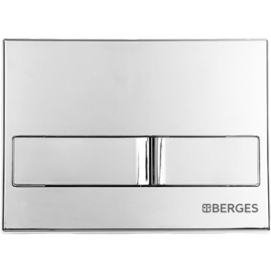 Кнопка смыва Berges Novum L3 хром, глянец