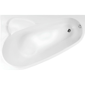 Акриловая ванна Vagnerplast Selena L 160x105 см, угловая, с каркасом, асимметричная Акриловая ванна Vagnerplast Selena L 160x105 см, угловая, с каркасом, асимметричная