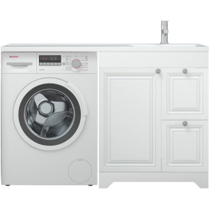 Тумба с раковиной Corozo Леон 130 под стиральную машину R Тумба с раковиной Corozo Леон 130 под стиральную машину R