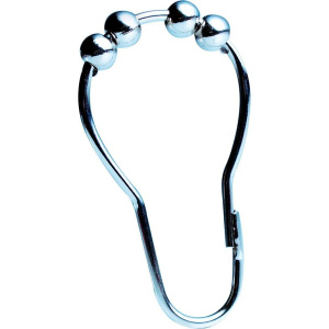 Крючки для шторы Ridder 49550 хром с шариками