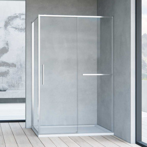 Душевой уголок Vincea Slim Soft VSR-1SS1010CL 100x100, профиль хром, стекло прозрачное Душевой уголок Vincea Slim Soft VSR-1SS1010CL 100x100, профиль хром, стекло прозрачное