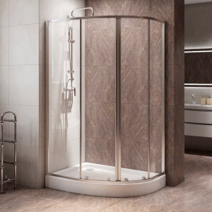 Душевой уголок BelBagno Due RH 2 100/80 C Cr