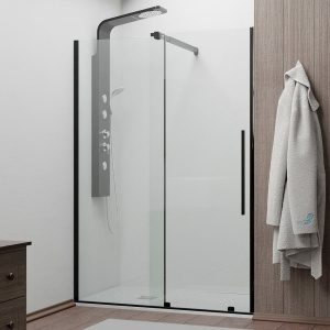 Душевая дверь в нишу RGW Tornado 41071812-14 120х195, профиль черный