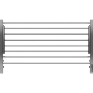Полотенцесушитель электрический Terminus Горизонт П8 1000x600, с полкой, нержавеющая сталь