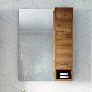 Зеркало STWORKI Карлстад R 60 дуб рустикальный Зеркало STWORKI Карлстад R 60 дуб рустикальный