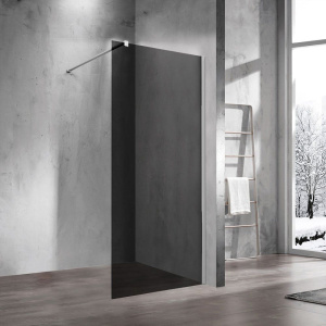 Душевая перегородка Vincea Walk-in VSW-1H120CG 120 см, профиль хром, стекло тонированное