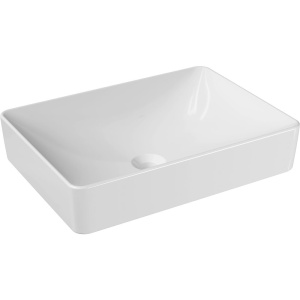 Мебельная раковина Geberit Variform 55 прямоугольная, белая