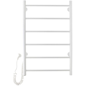 Полотенцесушитель электрический Domoterm Классик DMT 109-6 50х80, белый, L Полотенцесушитель электрический Domoterm Классик DMT 109-6 50х80, белый, L