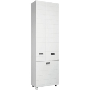 Шкаф-пенал Домино Cube 60 с бельевой корзиной