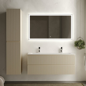 Мебель для ванной Sancos Snob R 120 см, beige soft, раковина CN7016