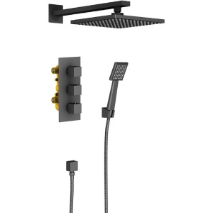 Душевой комплект Timo Tetra-Thermo SX-0179/03SM черный, С ВНУТРЕННЕЙ ЧАСТЬЮ Душевой комплект Timo Tetra-Thermo SX-0179/03SM черный, С ВНУТРЕННЕЙ ЧАСТЬЮ