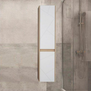 Шкаф-пенал ASB-Mebel Диана 35 белый глянец