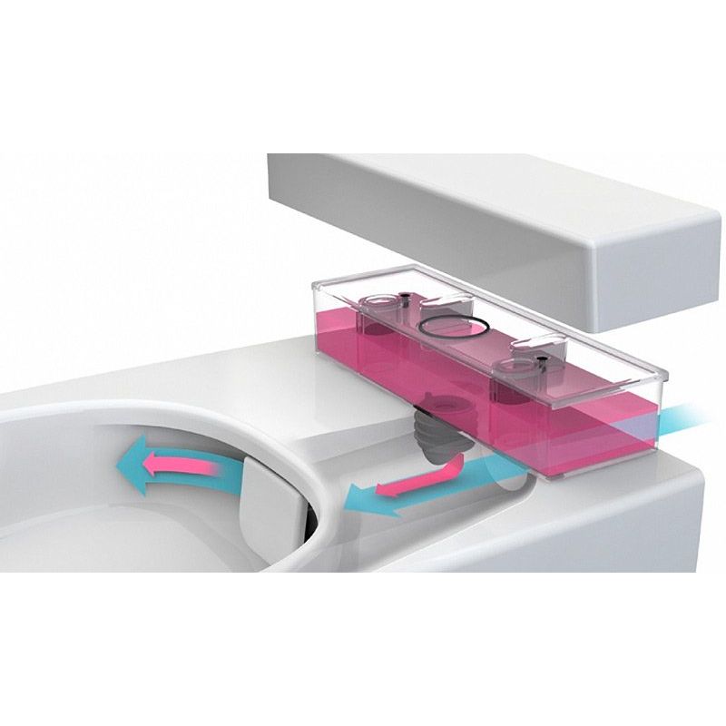 Купить Унитаз подвесной VitrA Nest 5176B003-6233 безободковый, с микролифтом, с функцией биде и встроенным смесителем в Москве с доставкой Унитаз подвесной VitrA Nest 5176B003-6233 безободковый, с микролифтом, с функцией биде и встроенным смесителем