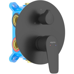 Смеситель для ванны Aquatek Бетта AQ1147MB черный