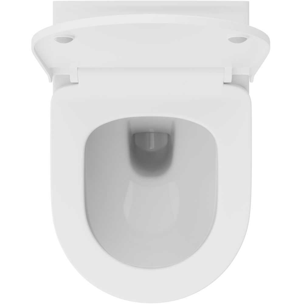 Купить Унитаз подвесной STWORKI Молде 7551N003-7700 безободковый, с микролифтом в Москве с доставкой Унитаз подвесной STWORKI Молде 7551N003-7700 безободковый, с микролифтом