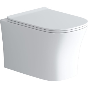 Унитаз подвесной Grossman Style GR-4474S безободковый, с микролифтом