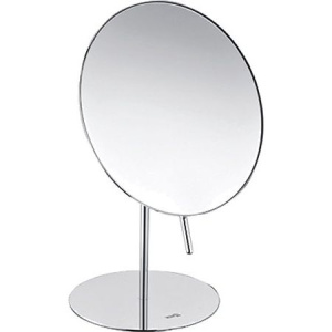 Косметическое зеркало Wasserkraft K-1002 без подсветки, поворотное, хром Косметическое зеркало Wasserkraft K-1002 без подсветки, поворотное, хром