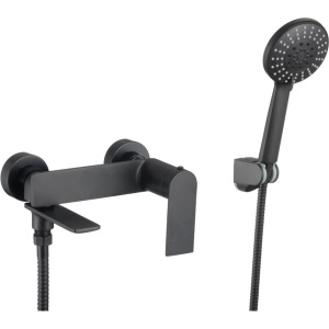 Смеситель для ванны с душем Savol S-601808H черный