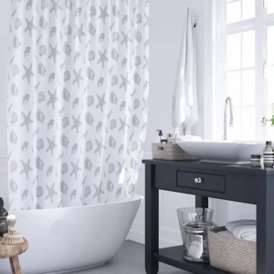 Штора для ванной Fixsen 1500 Laguna FX-1501A без колец Штора для ванной Fixsen 1500 Laguna FX-1501A без колец