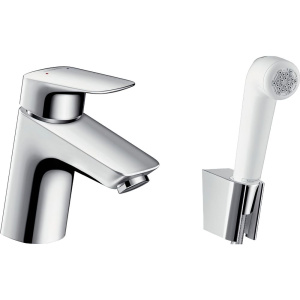 Смеситель для раковины Hansgrohe Logis 71290000 с гигиеническим душем Смеситель для раковины Hansgrohe Logis 71290000 с гигиеническим душем