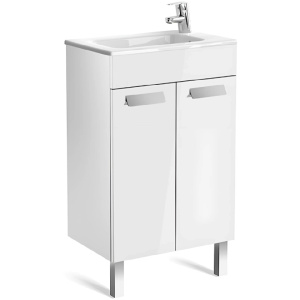 Тумба под раковину Roca Debba 50 ZRU9302710 белый глянец Тумба под раковину Roca Debba 50 ZRU9302710 белый глянец