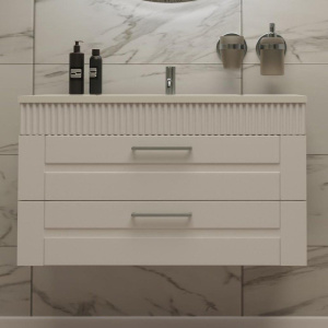 Тумба с раковиной Sanvit Турин 2 90, белая