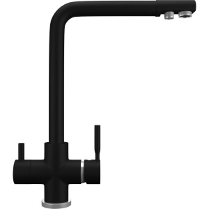 Смеситель для кухни Ulgran Quartz UQ-016 уголь