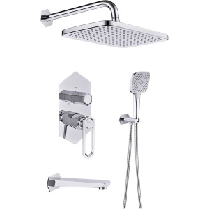 Душевой комплект Lemark Prizma LM3922C С ВНУТРЕННЕЙ ЧАСТЬЮ