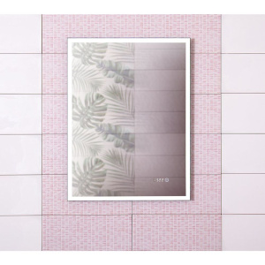 Зеркало Бриклаер Лофт 60 сенсор на зеркале, с подсветкой Зеркало Бриклаер Лофт 60 сенсор на зеркале, с подсветкой