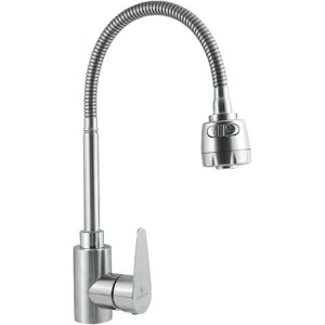 Смеситель для кухни Славен Сталь Ж СЛ-ОД-Ж25 с гибким изливом