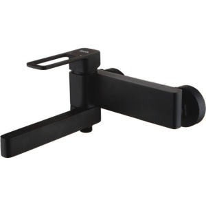 Смеситель для ванны с душем IDDIS Slide SLIBL00i02WA матовый черный